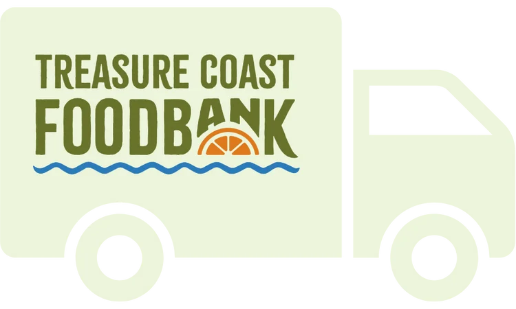 Truck representing donation slider